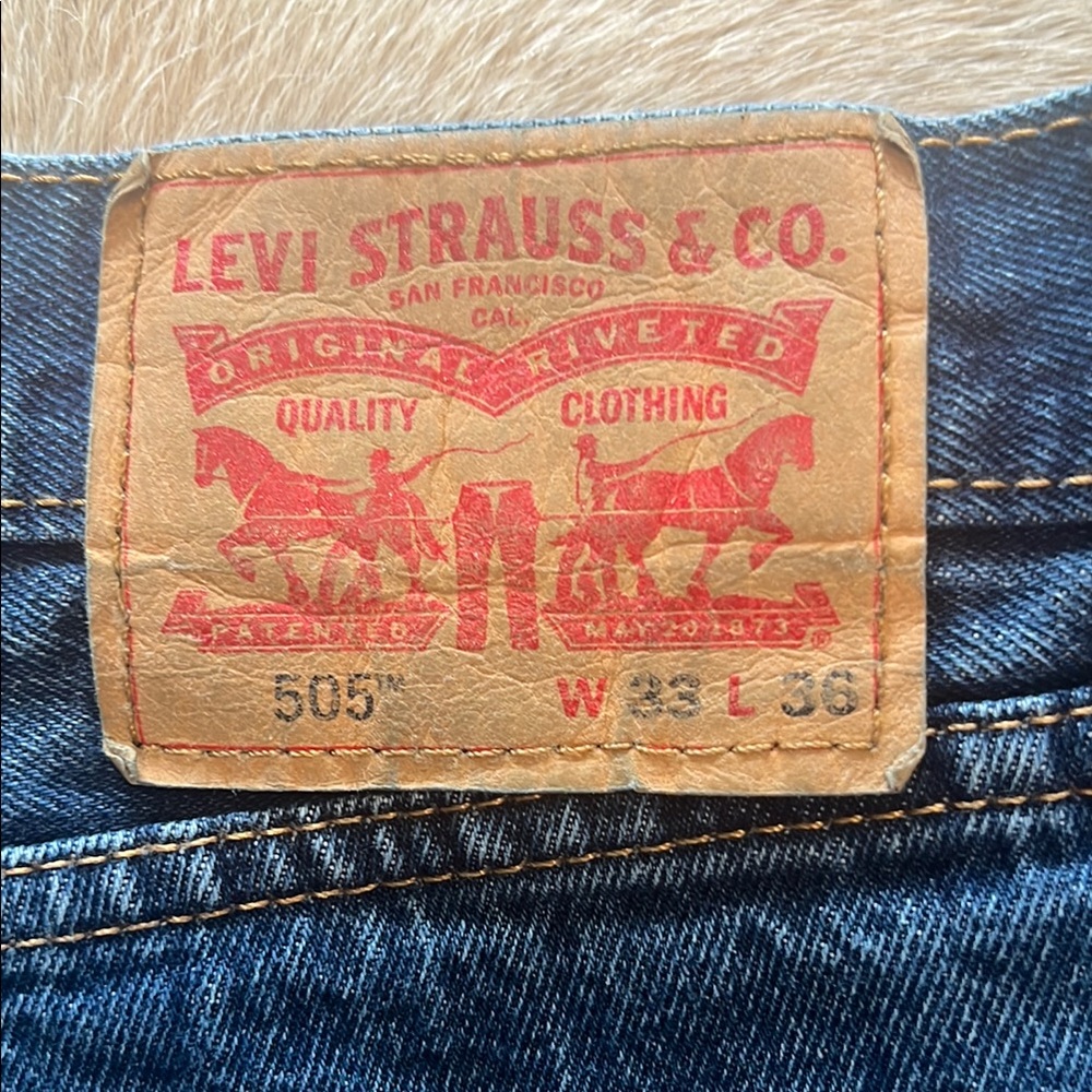 Levi's Blue Straight Jeans Classic Style